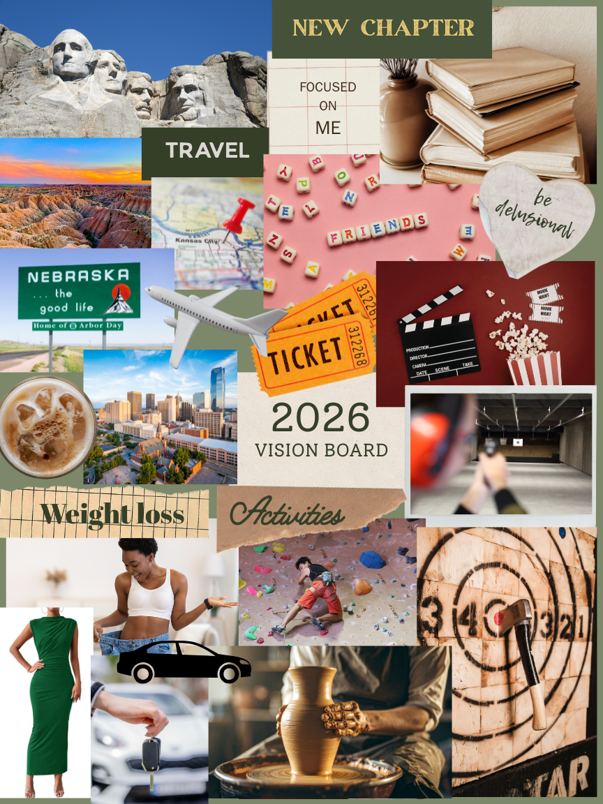 My 2026 Vision Board: Resetting, and&nbsp;Refocusing